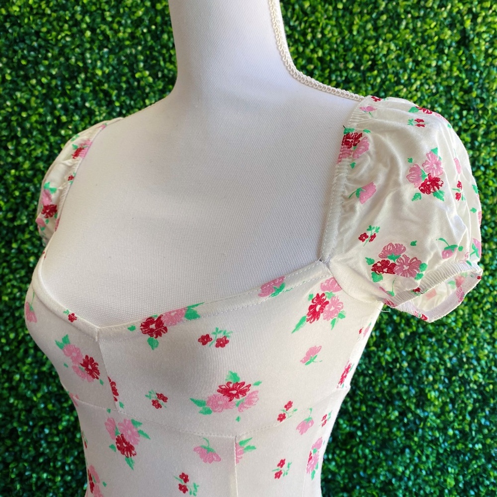 Midaxi floral Missguided dress